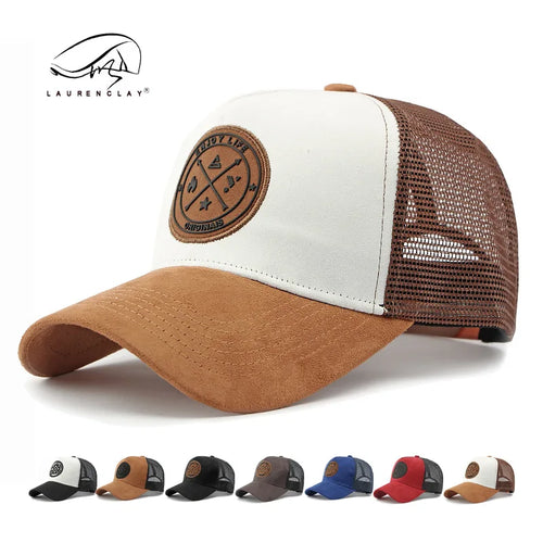 Korean Version Mesh Baseball Cap Men Women Summer Spring Sunscreen Shade Sun Hat Casual Versatile Hard Top Women Suncap Male